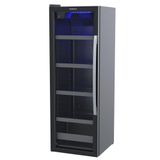 Cervejeira Expositora Venax Porta Invertida Blue Light 209l Preto 110v