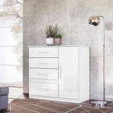 Cômoda Sapateira Infantil Ambiente Vênus Branco - Moval
