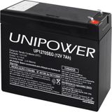 Bateria 12v 7,0 Ah(up1270seg)f187, Destinada Ao Mercado...