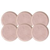 Jogo Pratos Raso Jantar 27,5cm 6 Pçs Bio Litchi Porto Brasil