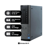 Cpu Dell Optiplex 3010 I5 3°ger Ram 8gb Ssd240gb + Hd250gb