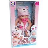 Boneca Love Born Recem Nascida - Cotiplás