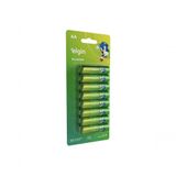 Pilha Alcalina Aa Elgin 1.5v Blister Com 16 Unidades