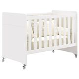 Berço Americano Evolution 4 Em 1 Branco Acetinado - Reller