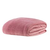 Manta Queen Microfibra Lisa Home Design 200