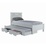 Cama Solteiro Com Auxiliar Star New Branco ? Leifer Móveis