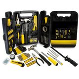 Kit Ferramentas 200 Peças Maleta Completa Chaves Soquetes Reparos Manutenção