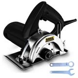 Serra Mármore Profissional 2800w Snel 127v Corte Preciso Rolamentada Construção Civil