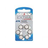 Pilhas Auditivas Rayovac Sem Mercurio Tamanho 675 Com 6...