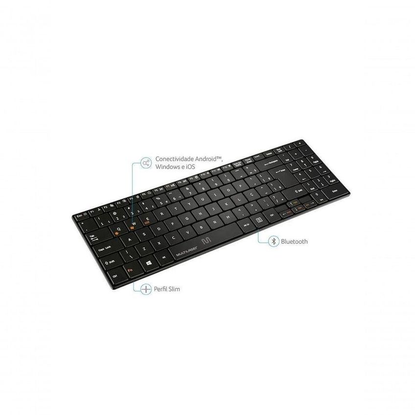 Teclado Multilaser Slim Ts300 Sem Fio - Tc220 - imagem 3