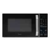 Micro-ondas 27 Litros Branco Porta Preta Smartplate Midea Mxsa27p2 220v