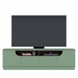 Rack Bancada Santorini 2.0 Hortelã/amêndoa Para Tv Até 75 - Colibri Hortelã/amêndoa