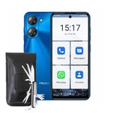 Smartphone Para Idosos 128gb/4gb Ram Com Ferramenta Multiuso - Tecnologia Simples E Pratica
