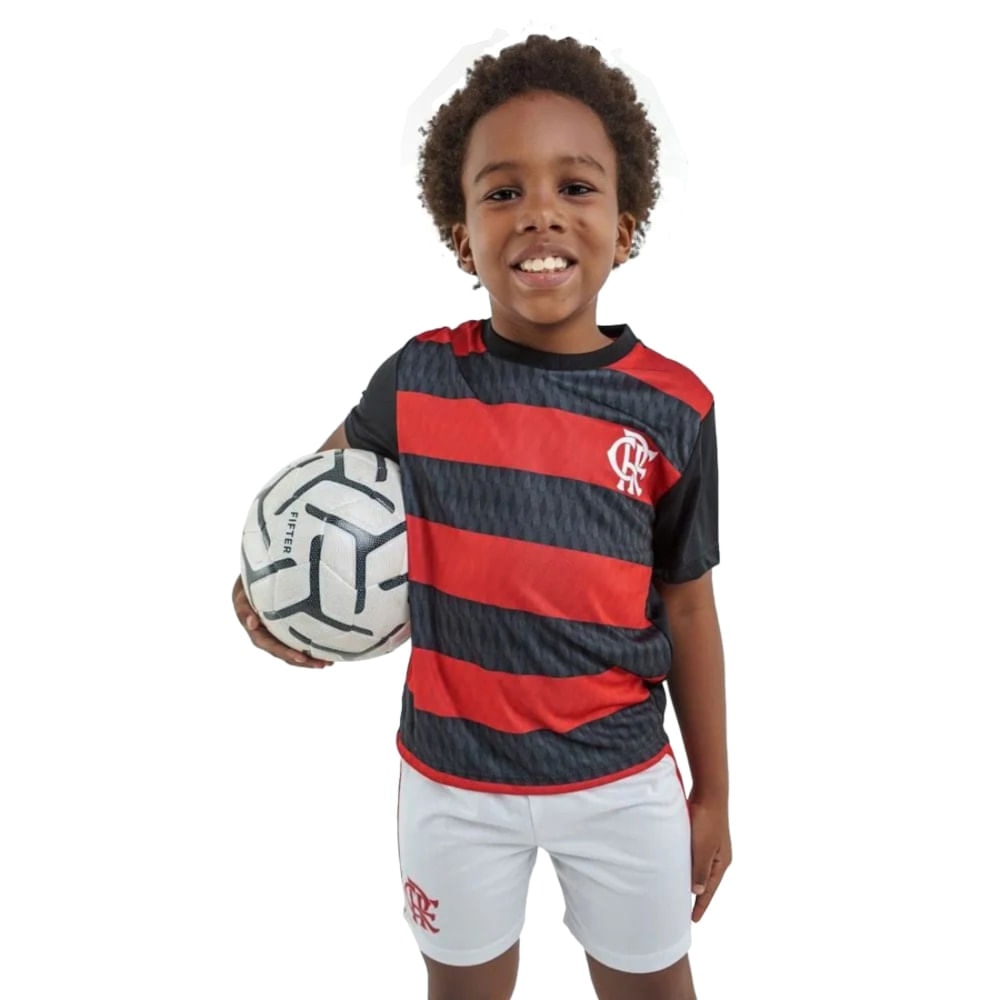 Kit Flamengo Braziline Mini Craque Infantil