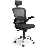 Cadeira De Escritorio Presidente Giratória Ergonômica Mesh