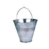 Balde Galvanizado Multiuso Com Alça Conico N 05 - 05 Lts