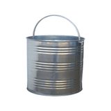 Balde Galvanizado Multiuso Com Alça N 10 - 11 Lts