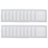 Kit 20 Plafon Painel Led Luminária Downlight 18w Embutir