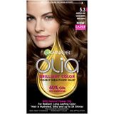 Tintura De Cabelo Garnier Olia 5.3 Marrom Dourado Médio Sem Amônia