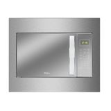 Micro-ondas De Embutir Philco 37 Litros Limpa Fácil 1400w Espelhado Branco Pmb37eb 220v