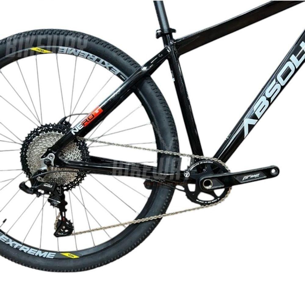 Bike Aro 29 Nero 5 Peças Inteira Absolute 12v Hollowtech Freio
