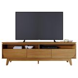 Rack Bancada Selene Para Tv De 75 Polegadas - Madetec Cumaru