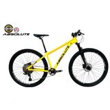 Bicicleta Aro 29 Nero 5 Peças Inteira Absolute 12v Garfo Trava K7 11-52 Freio A Disco Hidráulico Amarelo 17