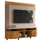 Estante Home Theater Daytona Para Tv 65 Polegadas - Madetec Cor:fendi Naturale