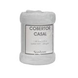 Cobertor Super Soft 300gr Casal 180x220cm Off-white Sonhare
