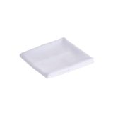 Toalha De Mesa Basic 1 Peça 2,00m X 1,40m 6 Lugares 100% Poliéster Tecido Oxford Cor:branco