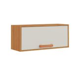 Armario Itatiaia Napoles 1 Porta Basc 80cm Cinamomo Off White