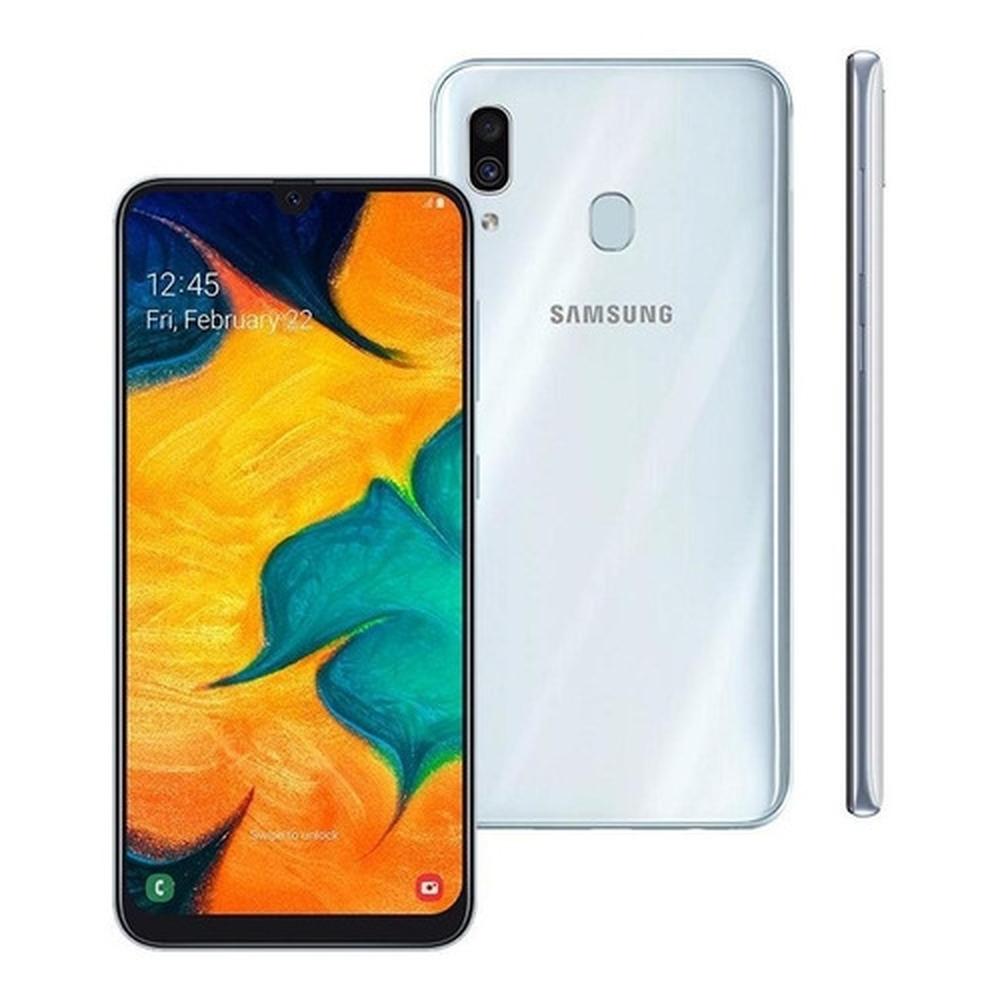 Usado: Samsung A30 64 Gb Branco - Regular