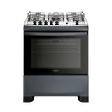 Fogão Dako 5 Bocas Supreme Mesa Inox Titanium Bivolt