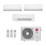 Ar Condicionado Multi Split Inverter Lg 24 000 2x Evap Hw 9 000 1x Evap Cassete 1 Via 18 000 Quente Frio 220v