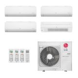 Ar Condicionado Multi Split Inverter Lg 48 000 3x Evap Hw 9 000 1x Evap Cassete 1 Via 18 000 Quente Frio 220v