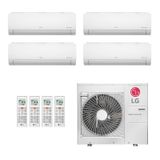Ar Condicionado Multi Split Inverter Lg 30 000 1x Evap Hw 9 000 2x Evap Hw 12 000 1x Evap Hw 18 000 Quente Frio 220v