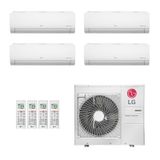 Ar Condicionado Multi Split Inverter Lg 48 000 2x Evap Hw 9 000 1x Evap Hw 12 000 1x Evap Hw 18 000 Quente Frio 220v