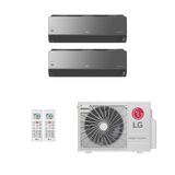 Ar Condicionado Multi Split Inverter Lg 18 000 1x Evap Hw Artcool 7 000 1x Evap Hw Artcool 12 000 Quente Frio 220v