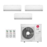 Ar Condicionado Multi Split Inverter Lg 30 000 1x Evap Hw 7 000 1x Evap Hw 9 000 1x Evap Hw 18 000 Quente Frio 220v