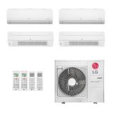 Ar Condicionado Multi Split Inverter Lg 48 000 2x Evap Hw 9 000 2x Evap Cassete 1 Via 18 000 Quente Frio 220v