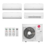 Ar Condicionado Multi Split Inverter Lg 30 000 3x Evap Hw 9 000 1x Evap Cassete 1 Via 18 000 Quente Frio 220v