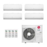 Ar Condicionado Multi Split Inverter Lg 36 000 2x Evap Hw 9 000 1x Evap Hw 12 000 1x Evap Hw 18 000 Quente Frio 220v