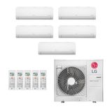 Ar Condicionado Multi Split Inverter Lg 48 000 4x Evap Hw 9 000 1x Evap Hw 18 000 Quente Frio 220v