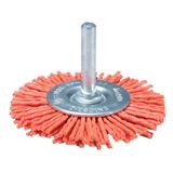 Escova Nylon Roda Grossa 75 X 6 Mm Para Furadeira Makita