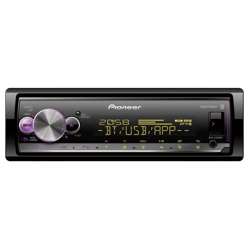 Som Automotivo Pioneer Mvh-x3000 Mp3 Player Usb Bluetooth - imagem 3