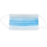 Máscara Descartável Tnt Adulto Tripla E Clip Nasal Azul 200u
