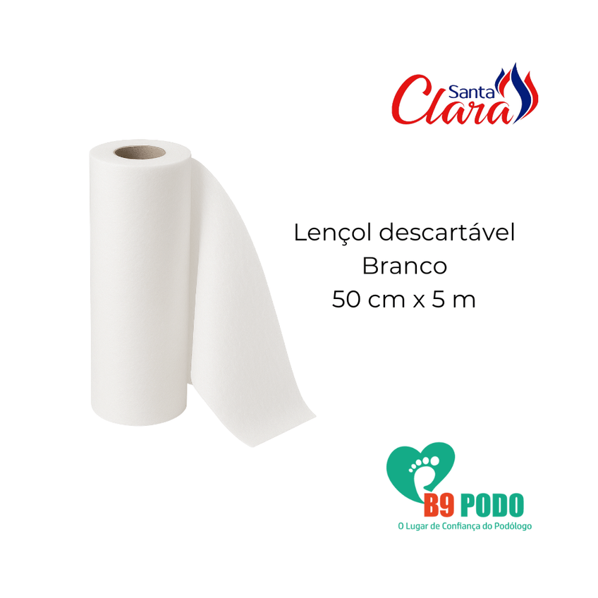Lençol Papel Descartável Santa 50×50 Cm 1 Unid Santa Clara - imagem 4