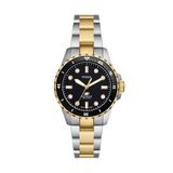 Relógio Fossil Feminino Fossil Blue Bicolor - Es5349-1kn Es5349-1kn