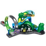 Pista Carrinho Hot Corrida Dinossauro Track Racing Grande