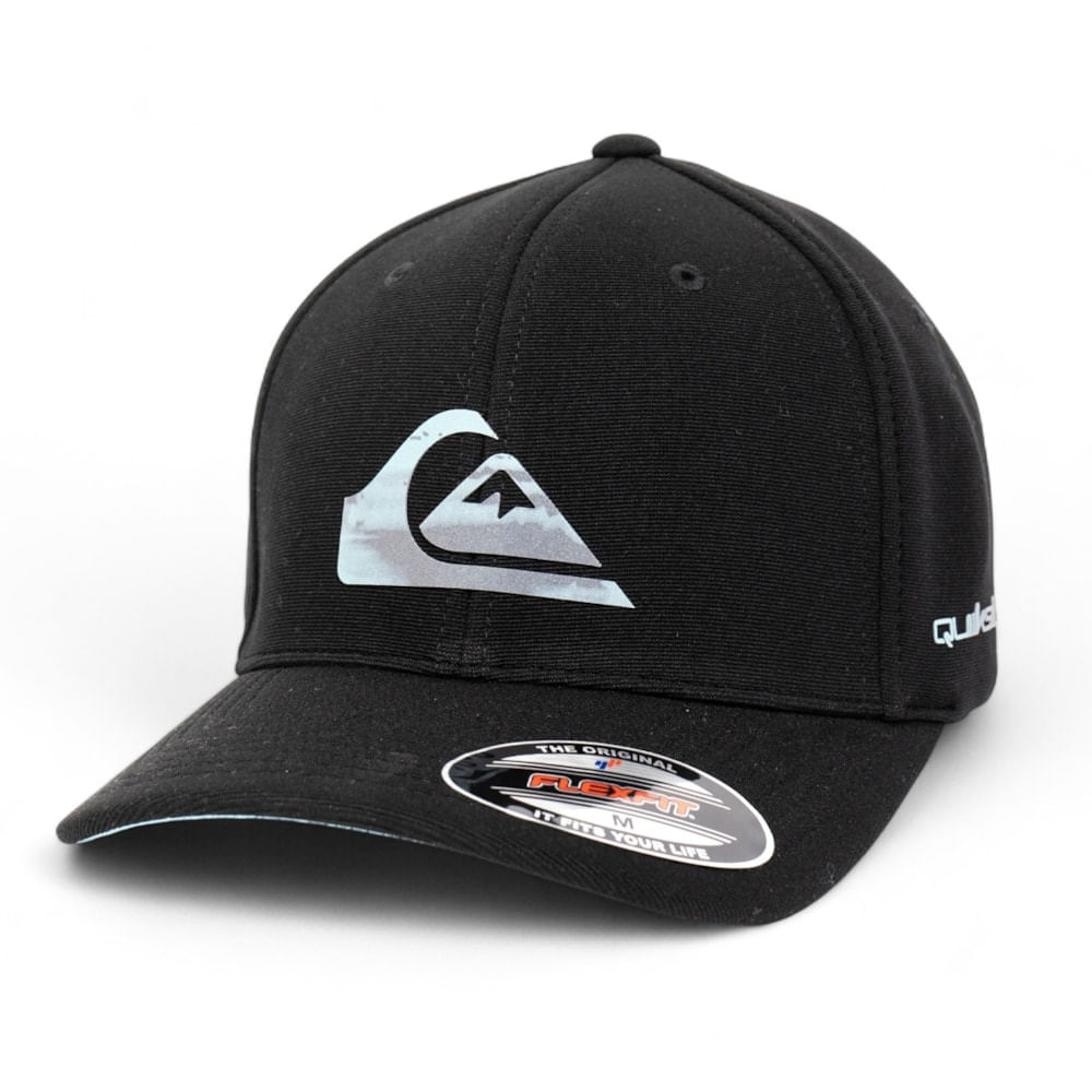 Boné Quiksilver Gradient Logo Signature Black